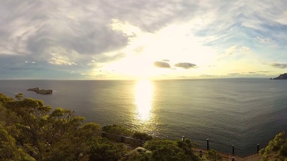 海上夕阳超宽屏