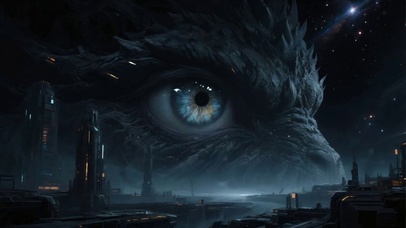 星空怪物神秘巨兽