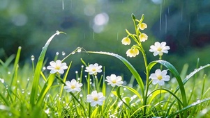 护眼治愈小雨4K