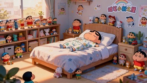 小新宇宙的卧室沉浸式派对小清新