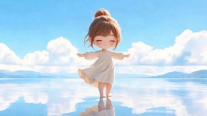 可爱女孩