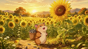 向日葵小仓鼠