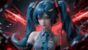 暗黑赛博风初音
