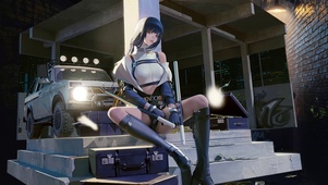 动漫美少女
