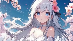 变装少女落花