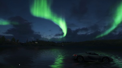 北极光-地平线超清风景