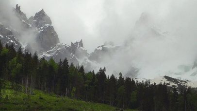4K森林雪山