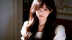 清纯氛围感甜妹