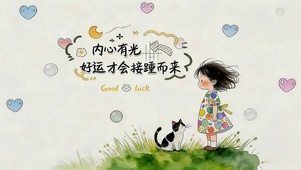 心中有光 好运自来