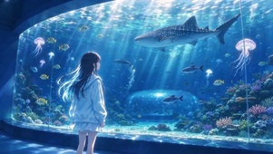 水族馆女孩