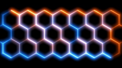 4k蜂巢系列-炫彩蜂巢