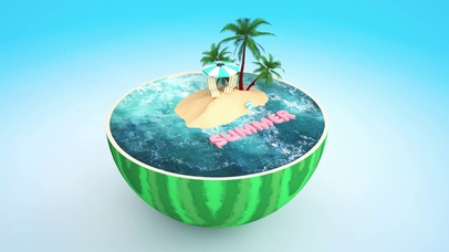 3D夏日西瓜