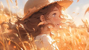 秋日麦田