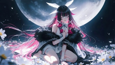 满月雏菊少女哥伦比娅