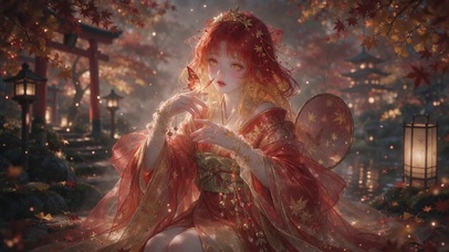 枫焰灵蝶