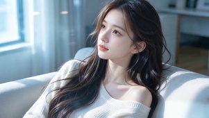 如沐春风治愈少女
