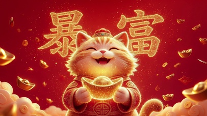 暴富招财猫