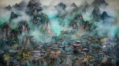 古风场景 ai壁纸