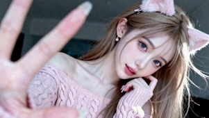 甜美猫系少女