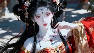 古风美女汉服小说女主