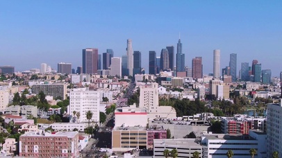 4K 高清 洛杉矶天际线