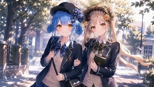 两个女孩