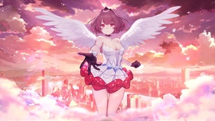 超美天使小姐姐