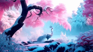 唯美雪景