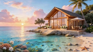 海边的小木屋