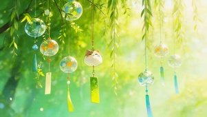 柳树风铃
