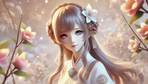 清纯二次元女孩