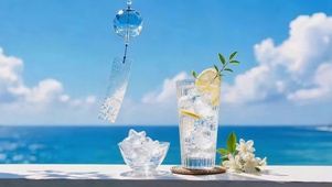 海边小清新气泡水