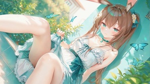 窗边清新兔耳美少女阿米娅