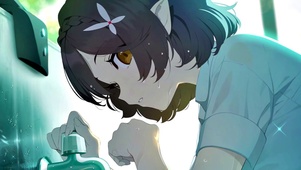 炎热夏天