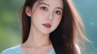 脸颊绯红