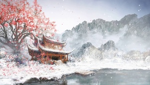 古风雪天