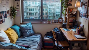 【雨景】男孩的小卧室