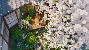 樱花小院