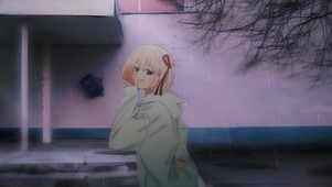 雨中女孩