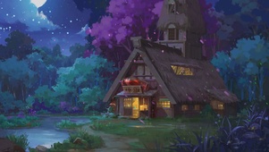 唯美治愈夜晚风景