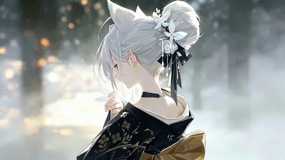 侧颜