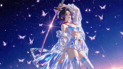 星夜拔刀蝴蝶忍