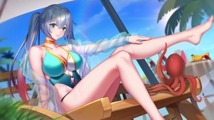 拉姆的夏日泳装【庄不纯作】