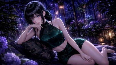 雨夜花房纯欲系美女