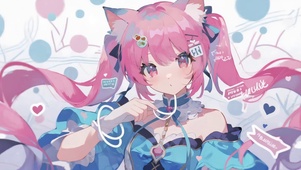 糖果风可爱女孩