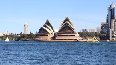 【4K实拍】悉尼歌剧院全景