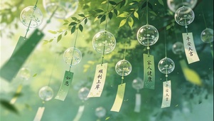 风铃祈愿森林（清透绿）