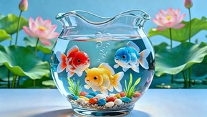 治愈小金鱼4K