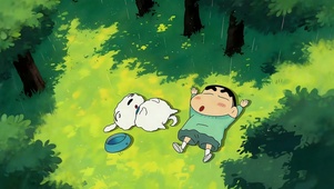 林间小憩蜡笔小新