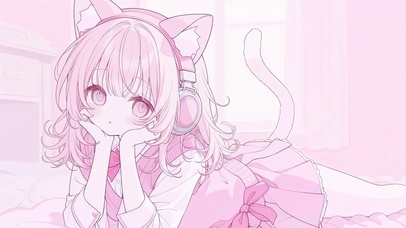 日系猫耳少女